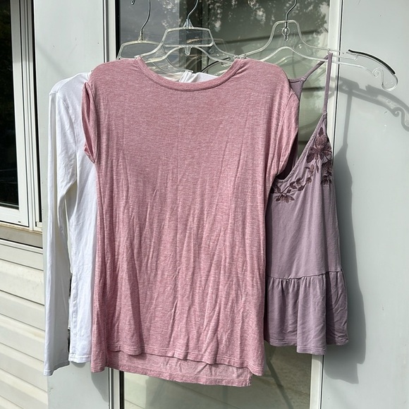Soft&sexy American Eagle tank, banana Republic, long sleeve, TWIK short sleeve S - Picture 1 of 11